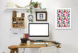 Floral Parade II by Hope Bainbridge - White Framed Print - Wall Art - Americanflat