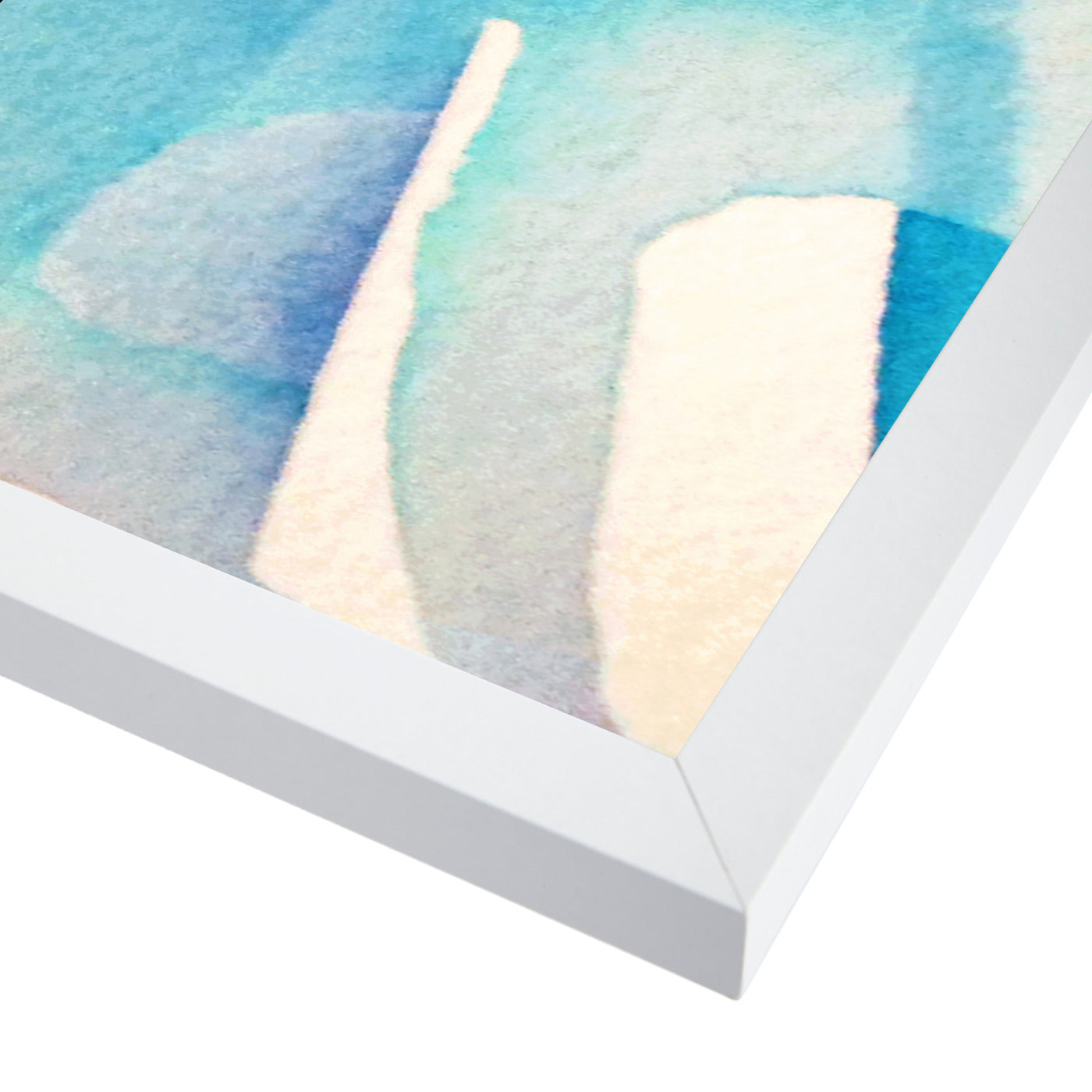Fluid Feelings by Hope Bainbridge - White Framed Print - Wall Art - Americanflat