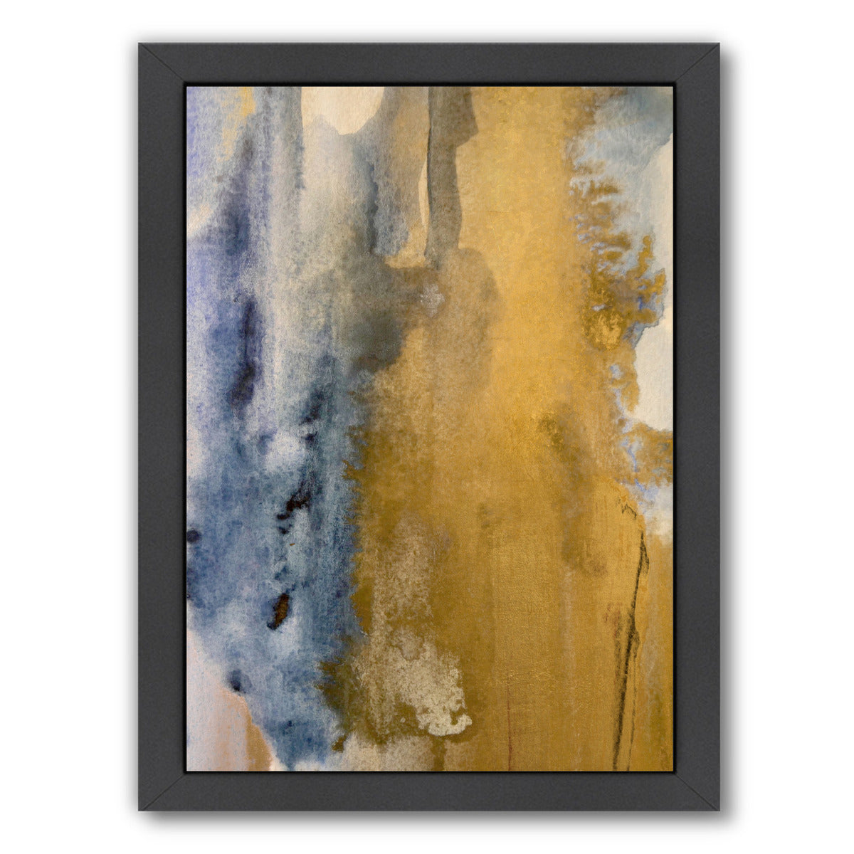 Gold Dust I by Hope Bainbridge - Black Framed Print - Wall Art - Americanflat