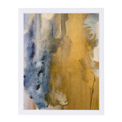 Gold Dust I by Hope Bainbridge - White Framed Print - Wall Art - Americanflat