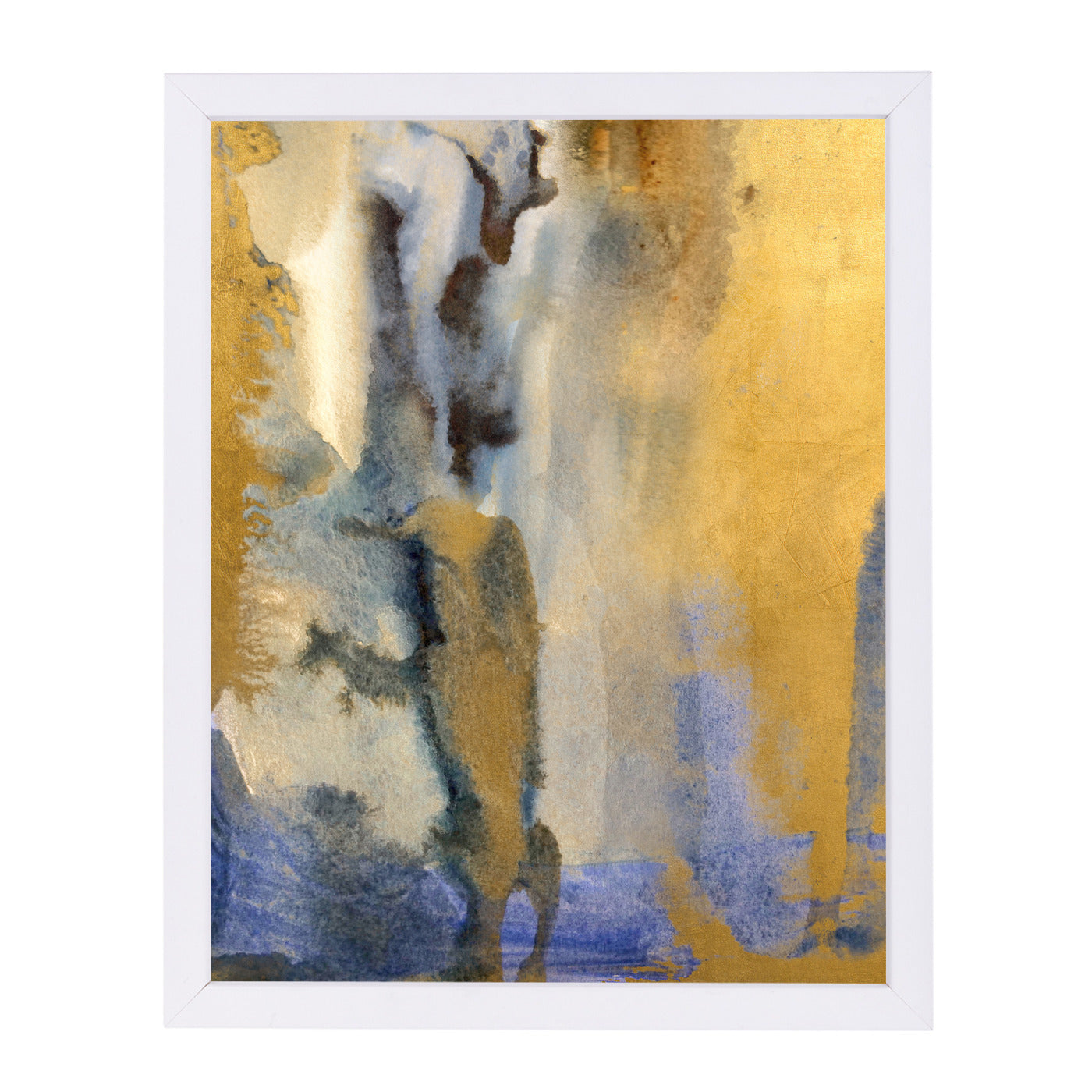 Gold Dust II by Hope Bainbridge - White Framed Print - Wall Art - Americanflat