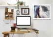 High Sierra V by Hope Bainbridge - White Framed Print - Wall Art - Americanflat