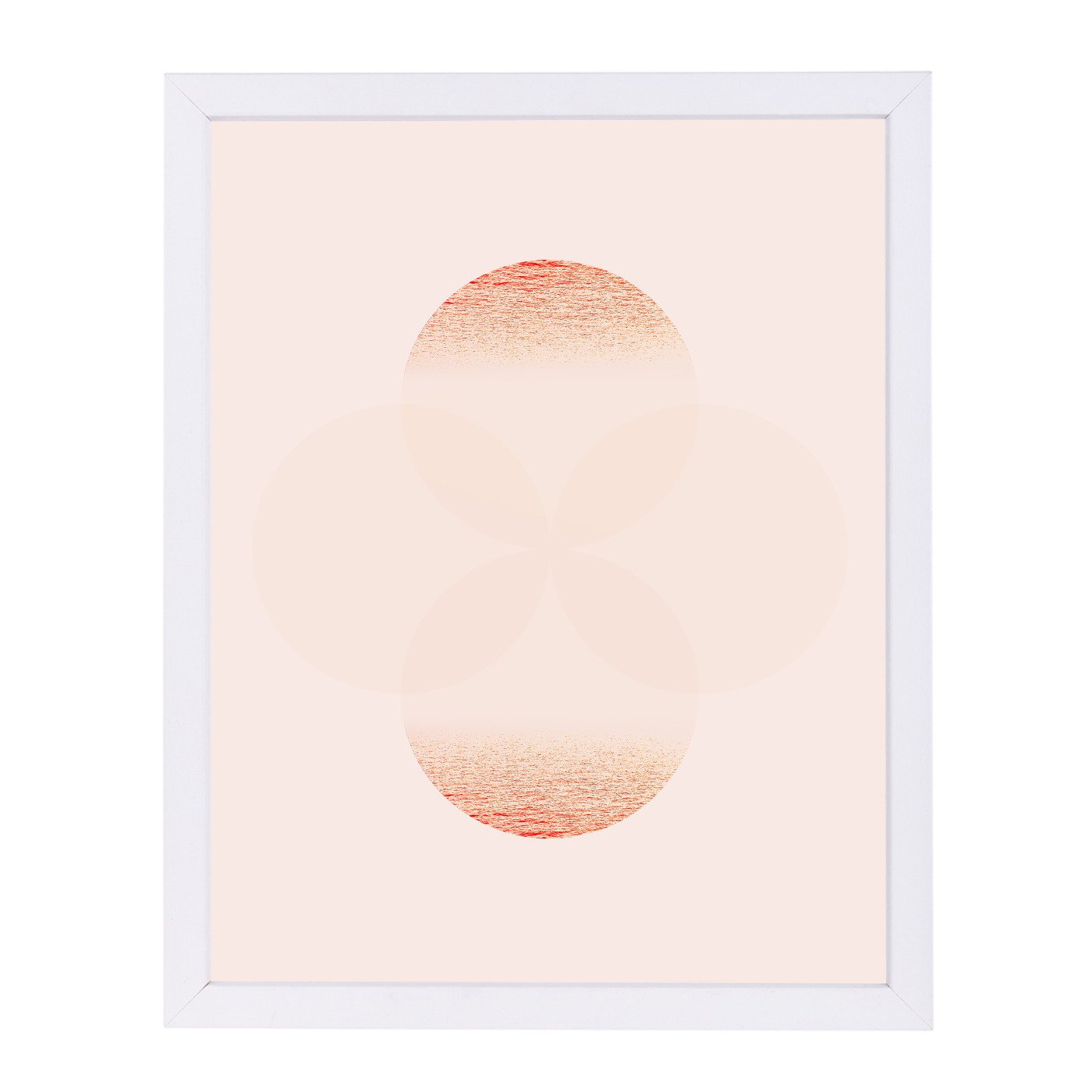 Lunar Blush I by Hope Bainbridge - Framed Print - Americanflat
