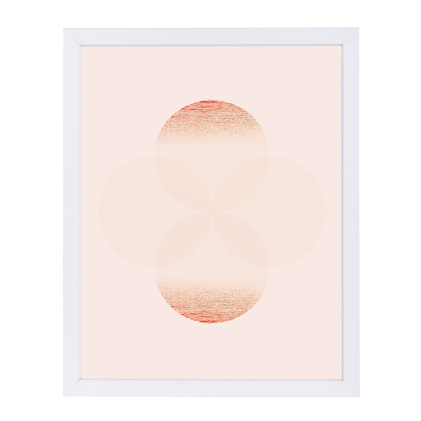 Lunar Blush I by Hope Bainbridge - Framed Print - Americanflat