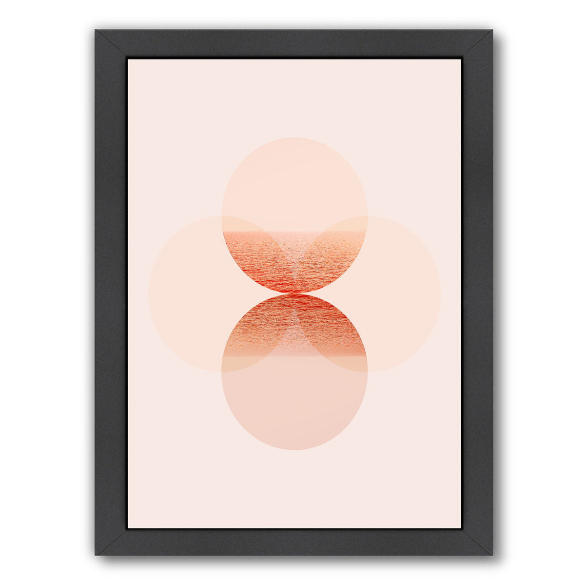 Lunar Blush II by Hope Bainbridge - Black Framed Print - Wall Art - Americanflat