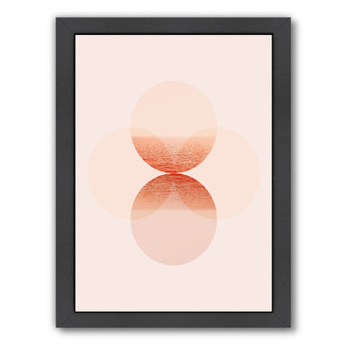 Lunar Blush II by Hope Bainbridge - Black Framed Print - Wall Art - Americanflat