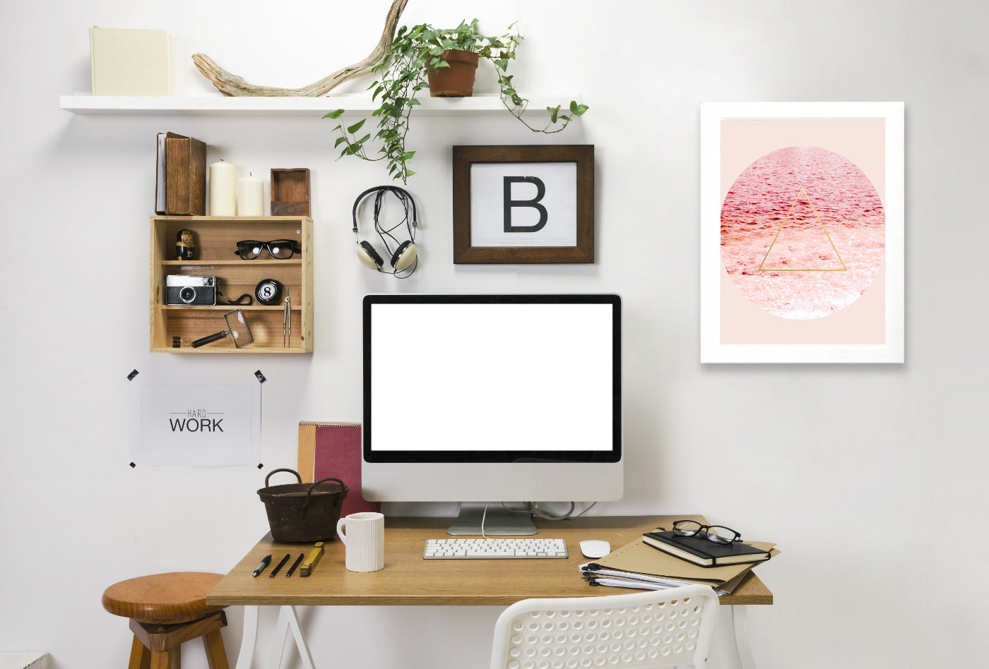 Portal II by Hope Bainbridge - White Framed Print - Wall Art - Americanflat