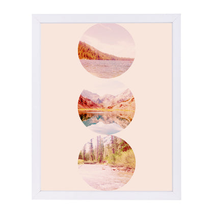 Range of Light I by Hope Bainbridge - White Framed Print - Wall Art - Americanflat