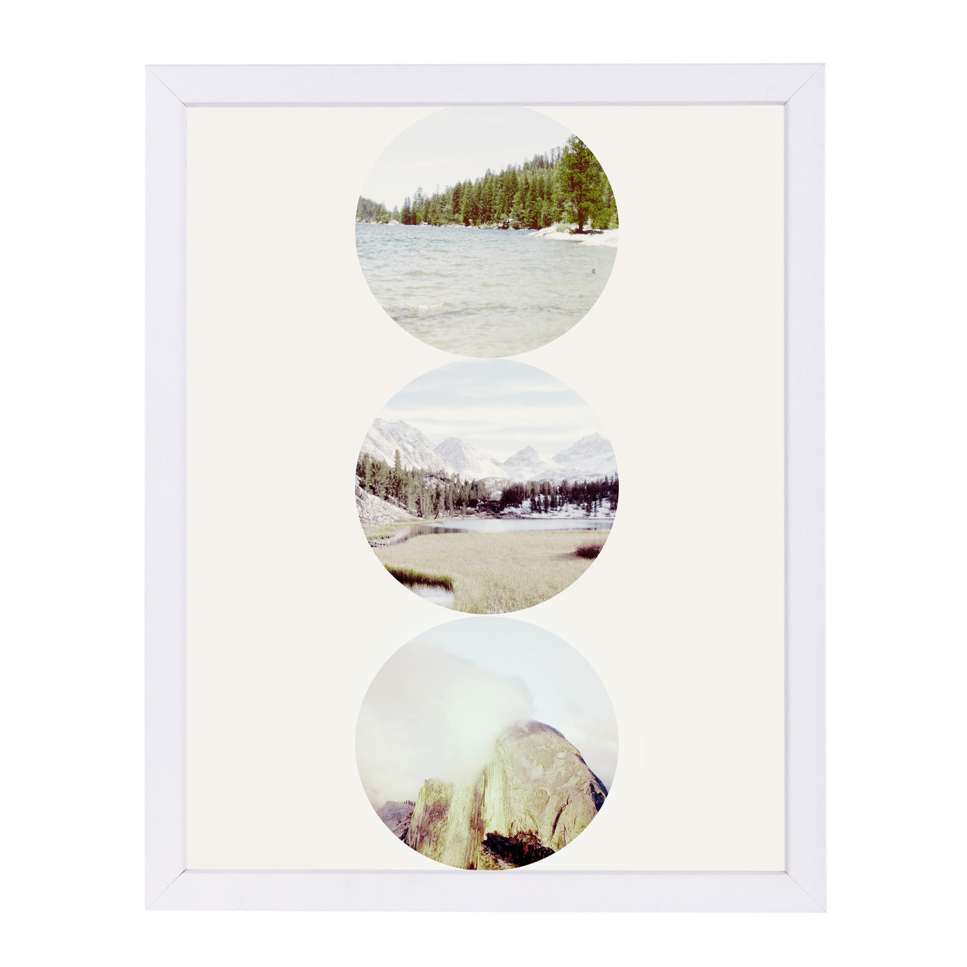 Range of Morning Light II by Hope Bainbridge - White Framed Print - Wall Art - Americanflat