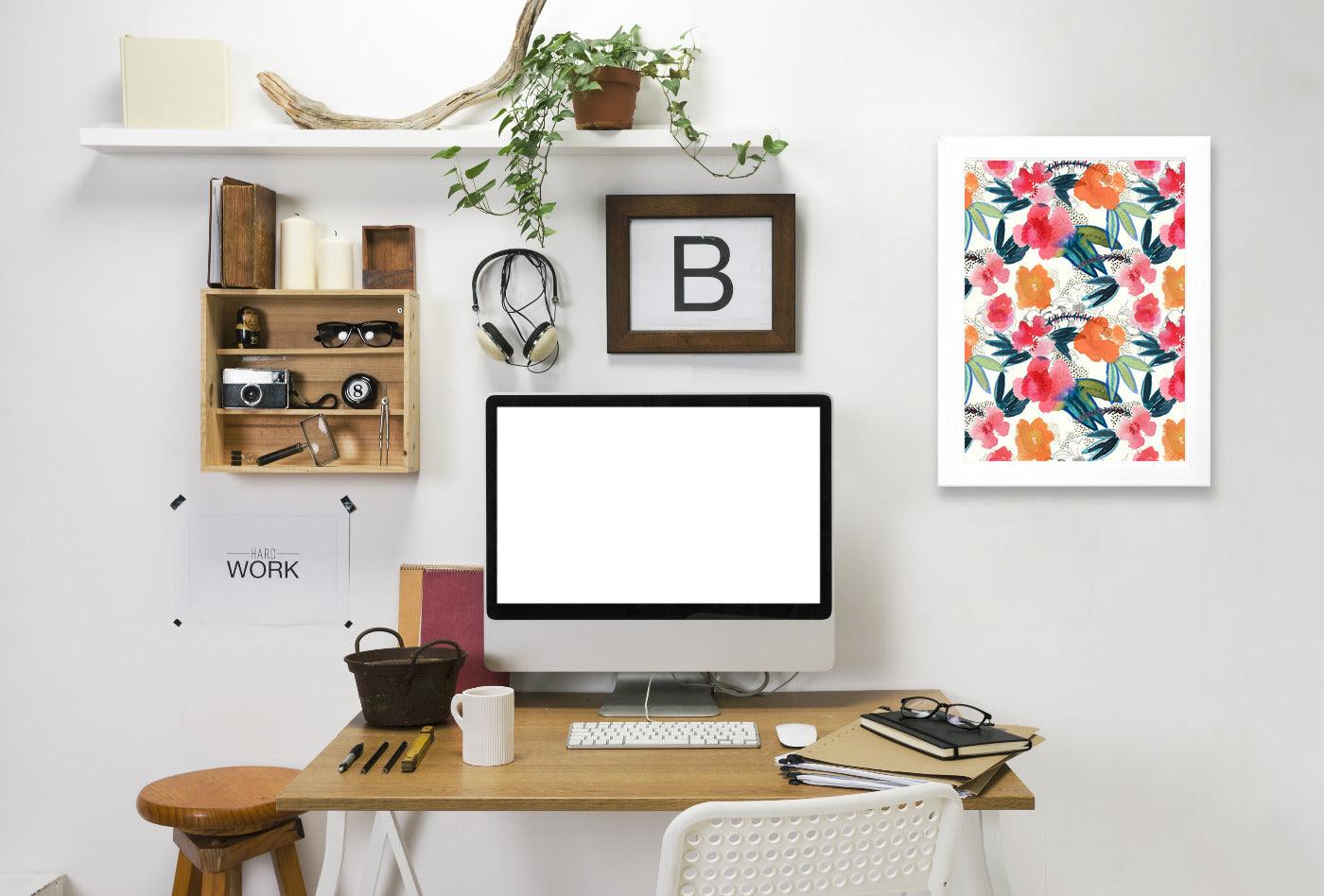Spring Forward by Hope Bainbridge - White Framed Print - Wall Art - Americanflat