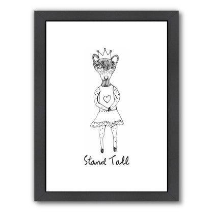 Stand Tall by Hope Bainbridge - Black Framed Print - Wall Art - Americanflat