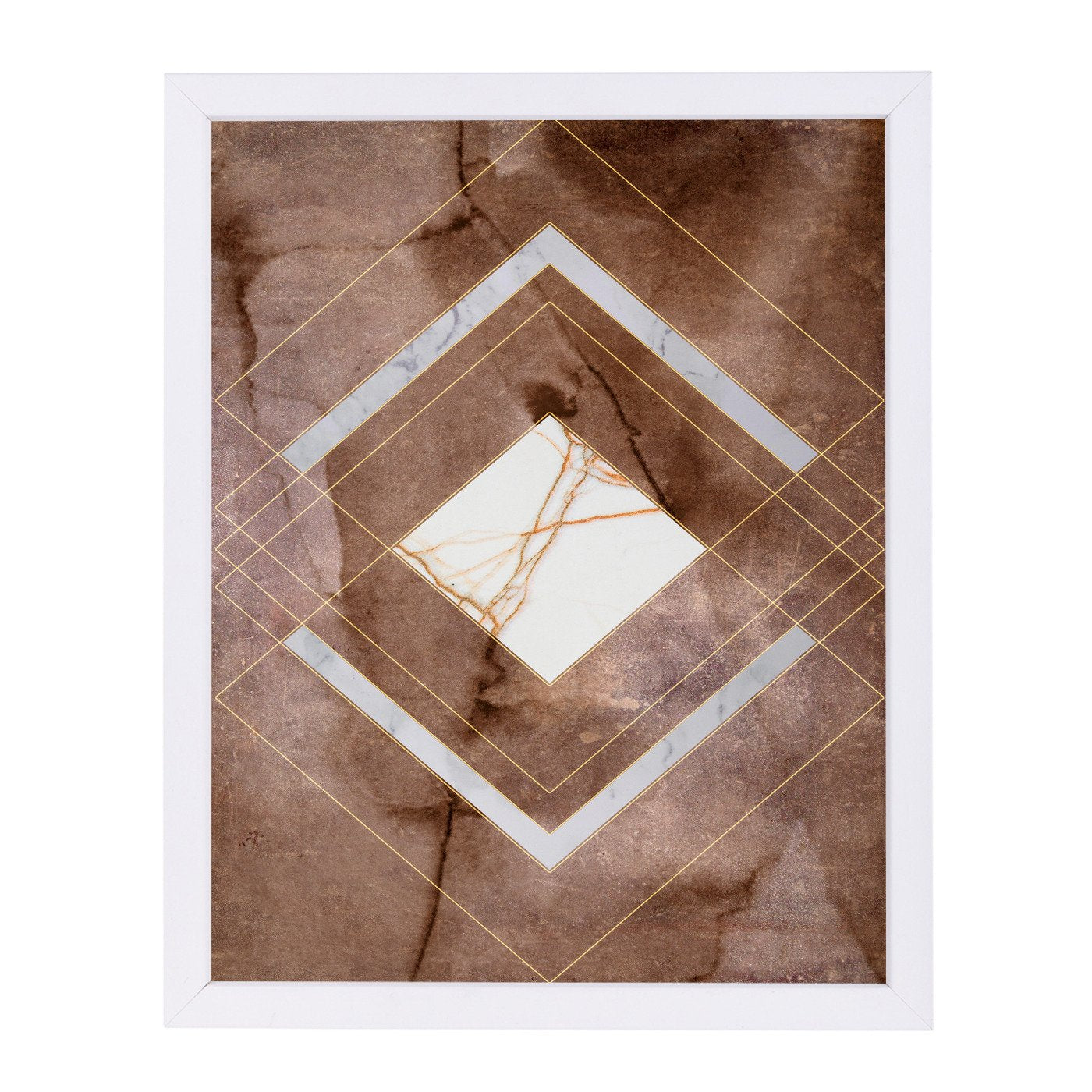 Stone Circles Ii by Wild Apple - Framed Print - Americanflat