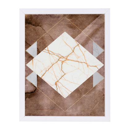 Stone & Marble II by Hope Bainbridge - White Framed Print - Wall Art - Americanflat