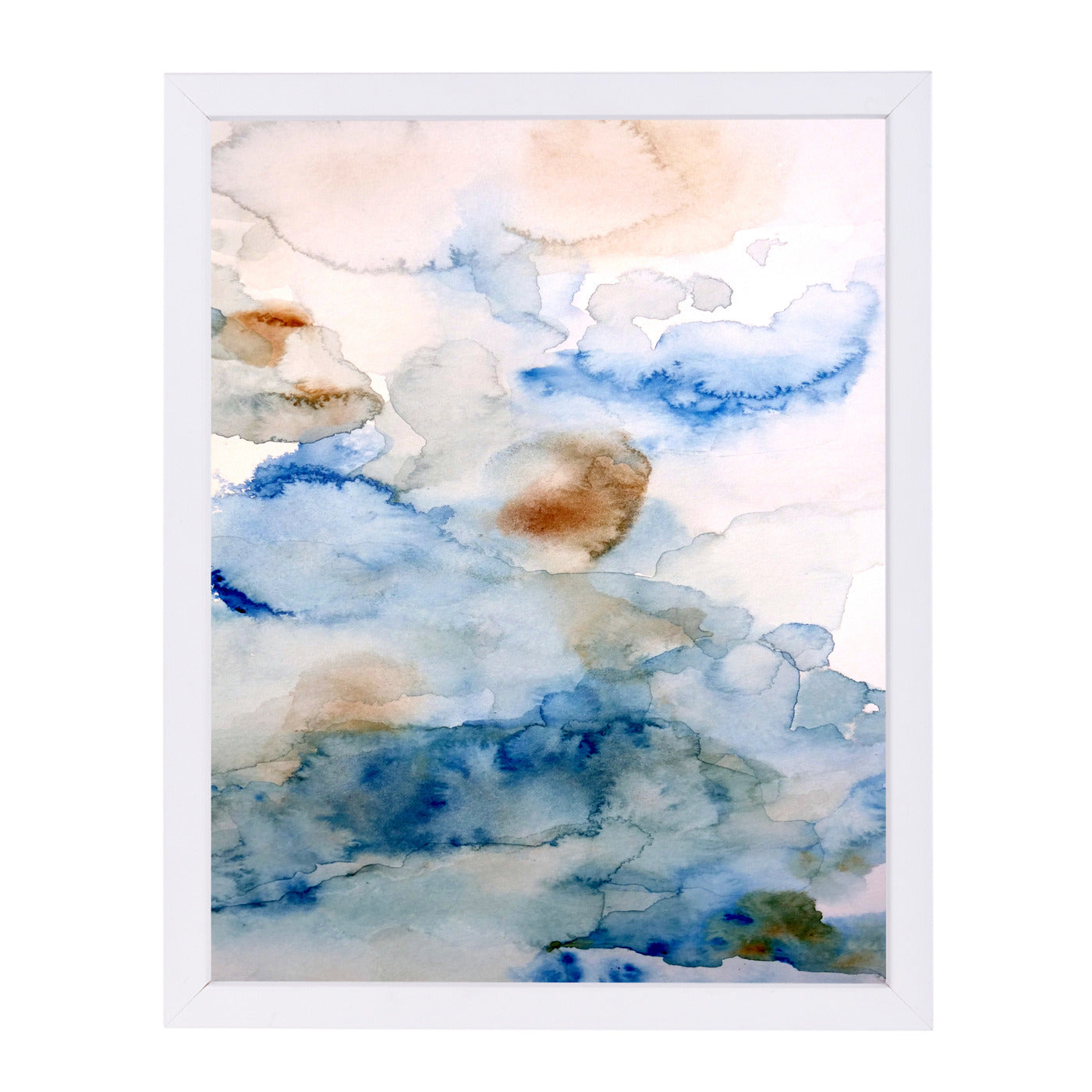 Up in the Clouds I by Hope Bainbridge - White Framed Print - Wall Art - Americanflat
