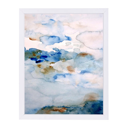 Up in the Clouds II by Hope Bainbridge - White Framed Print - Wall Art - Americanflat