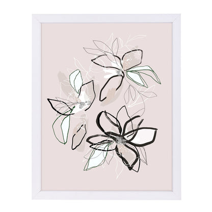 Winter Scribbles by Hope Bainbridge - Framed Print - Americanflat