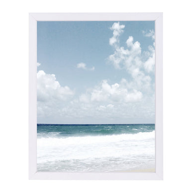 Beach Life I by Hope Bainbridge - White Framed Print - Wall Art - Americanflat