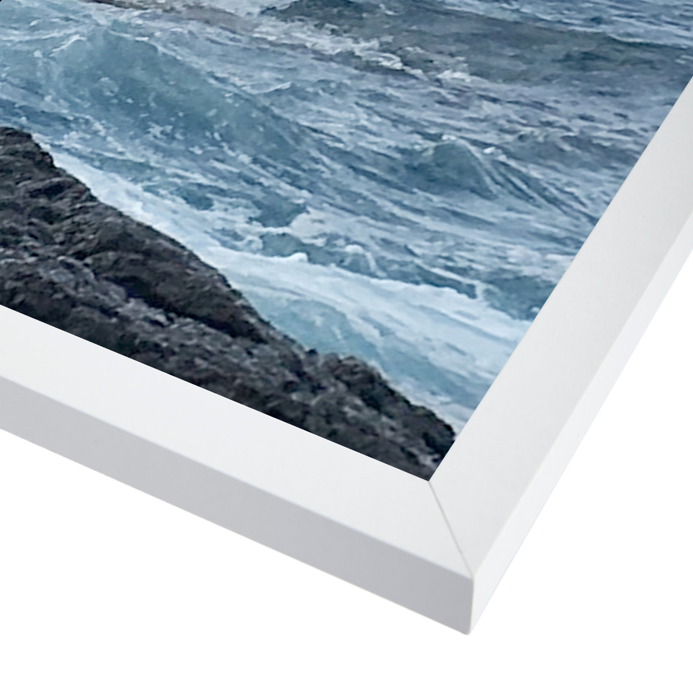 Coastal Living I by Hope Bainbridge - White Framed Print - Wall Art - Americanflat