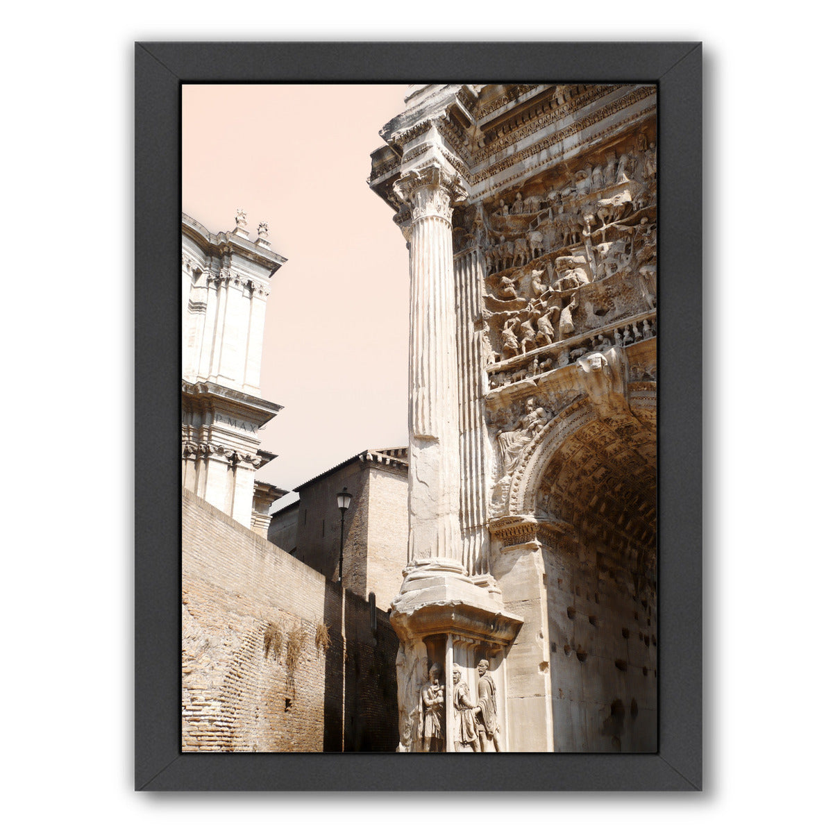 European Travels I by Hope Bainbridge - Black Framed Print - Wall Art - Americanflat