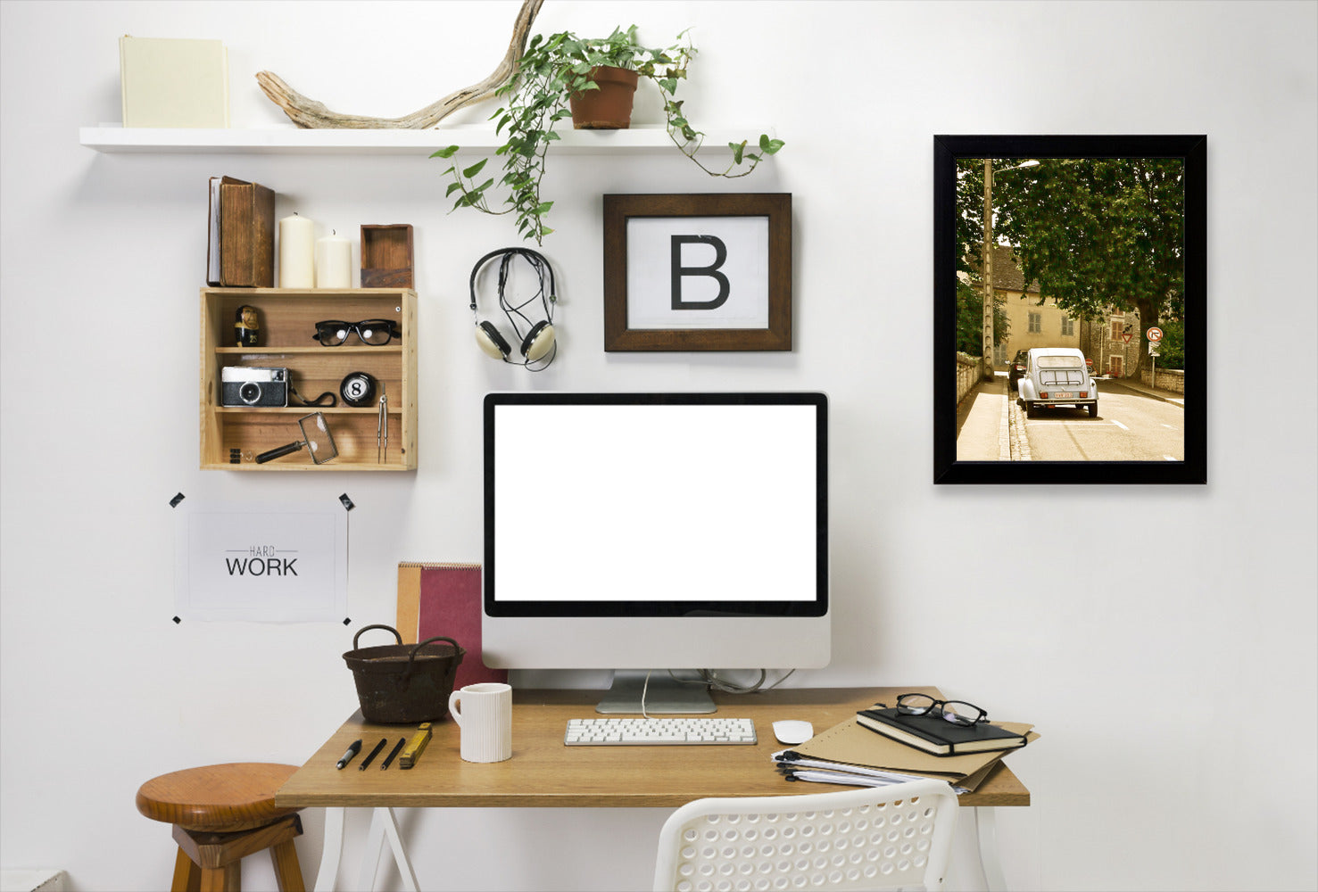 European Travels Iii by Hope Bainbridge - Black Framed Print - Wall Art - Americanflat