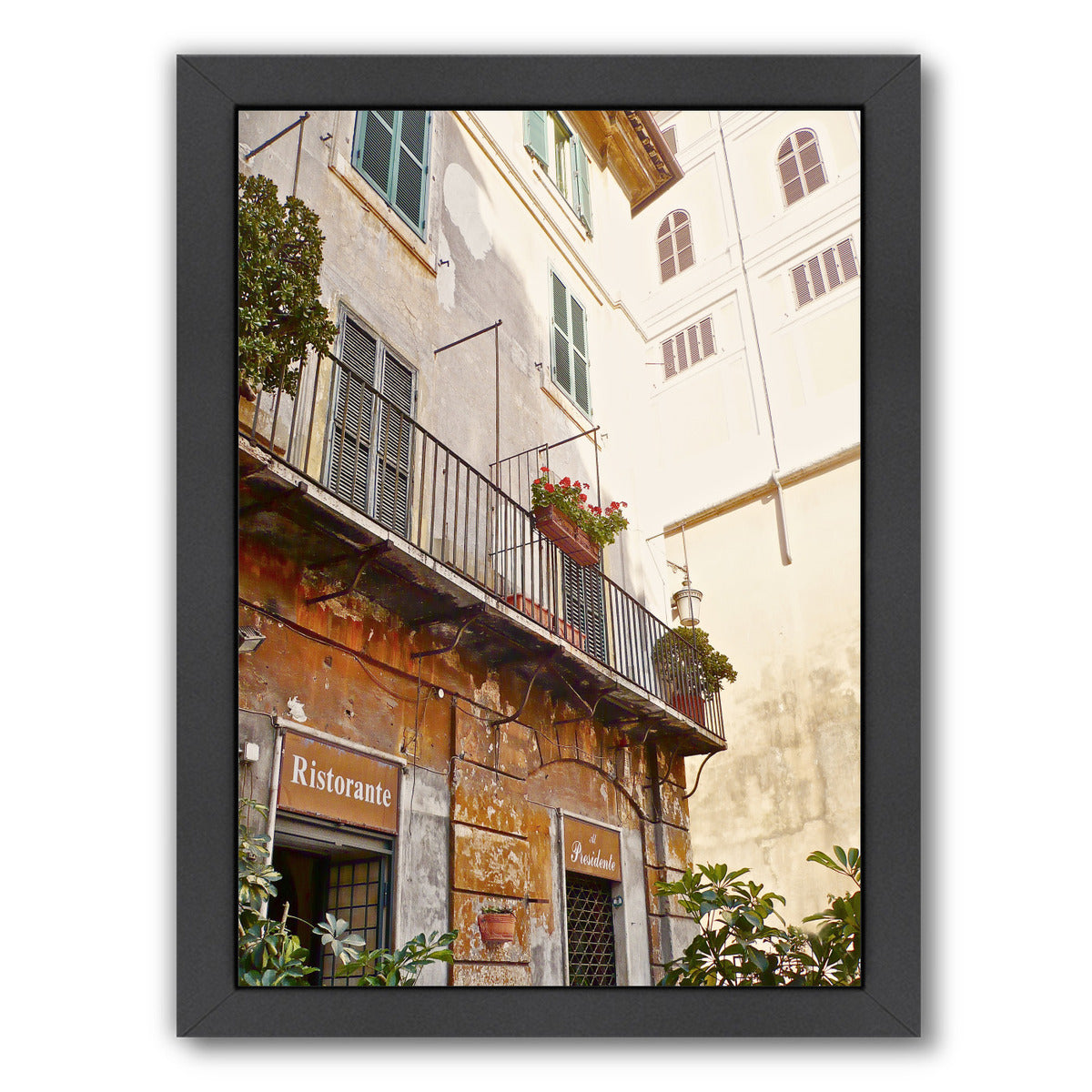 European Travels Iv by Hope Bainbridge - Black Framed Print - Wall Art - Americanflat