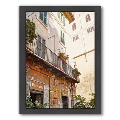European Travels Iv by Hope Bainbridge - Black Framed Print - Wall Art - Americanflat