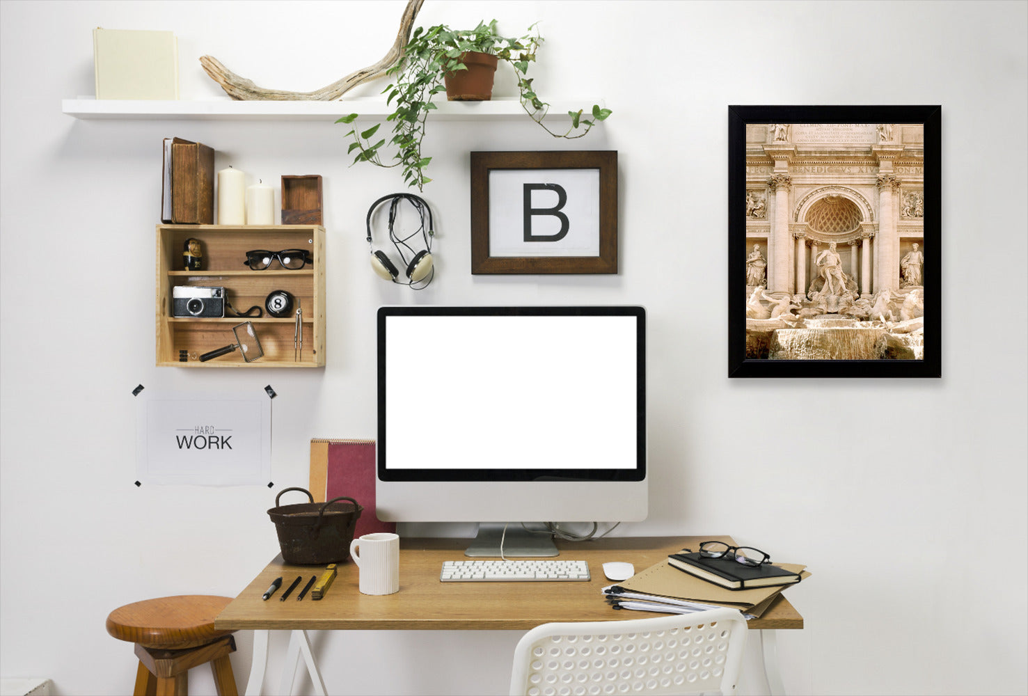 European Travels V by Hope Bainbridge - Black Framed Print - Wall Art - Americanflat