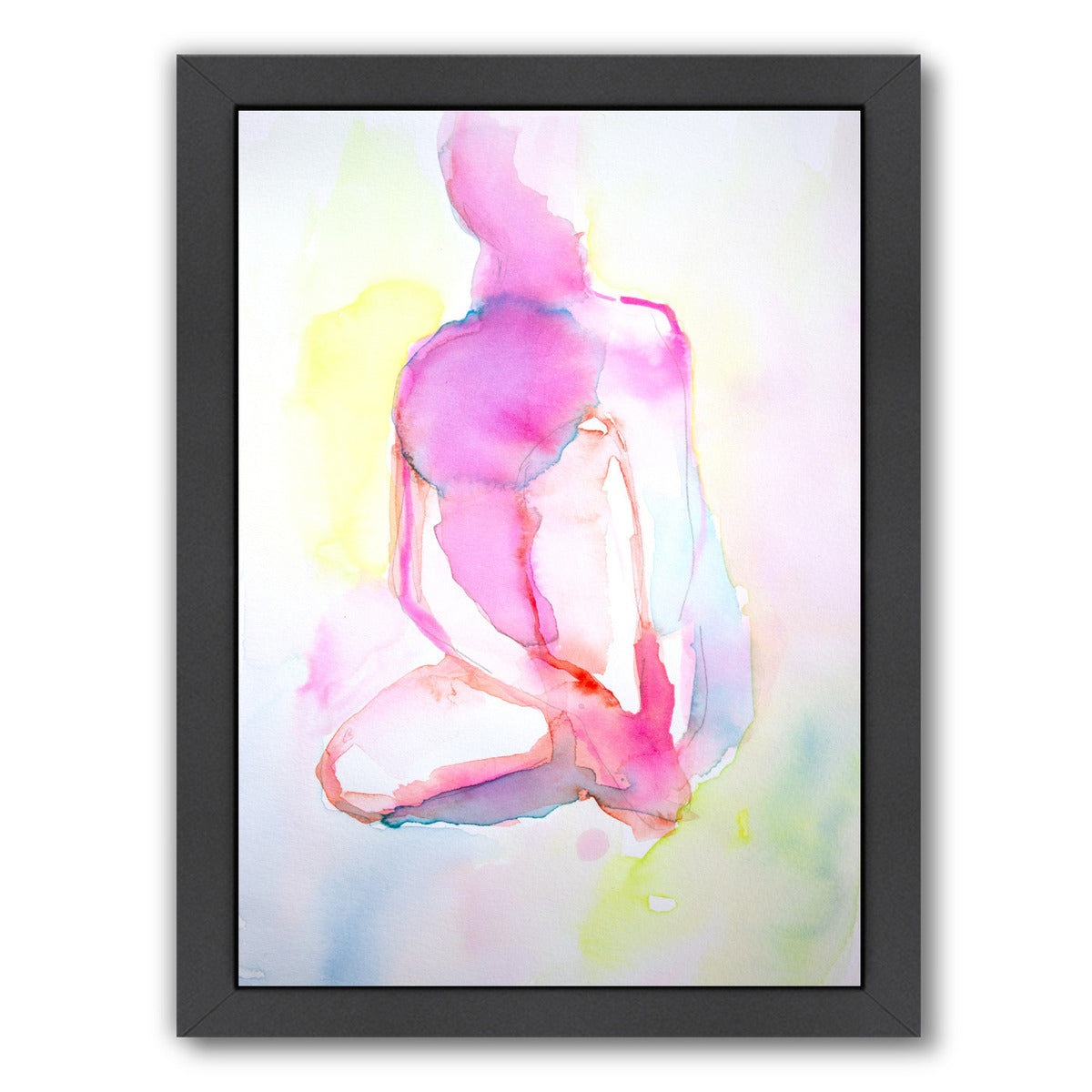 Nude Ii by Hope Bainbridge - Black Framed Print - Wall Art - Americanflat