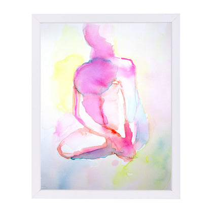 Nude Ii by Hope Bainbridge - White Framed Print - Wall Art - Americanflat