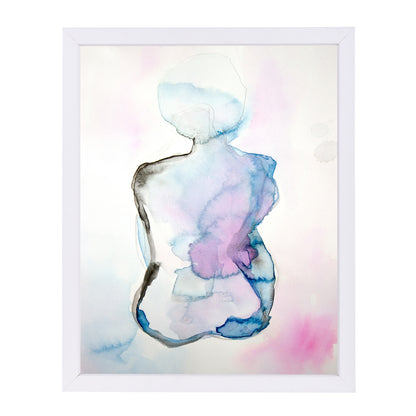 Nude Vi by Hope Bainbridge - White Framed Print - Wall Art - Americanflat