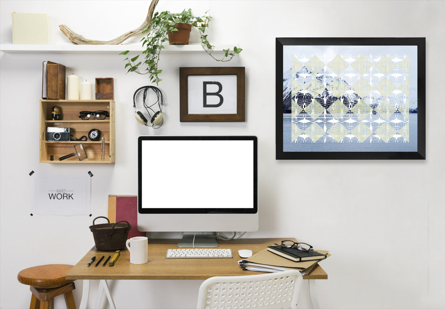 Patterns In Nature I by Hope Bainbridge - Black Framed Print - Wall Art - Americanflat