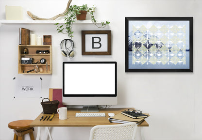 Patterns In Nature I by Hope Bainbridge - Black Framed Print - Wall Art - Americanflat