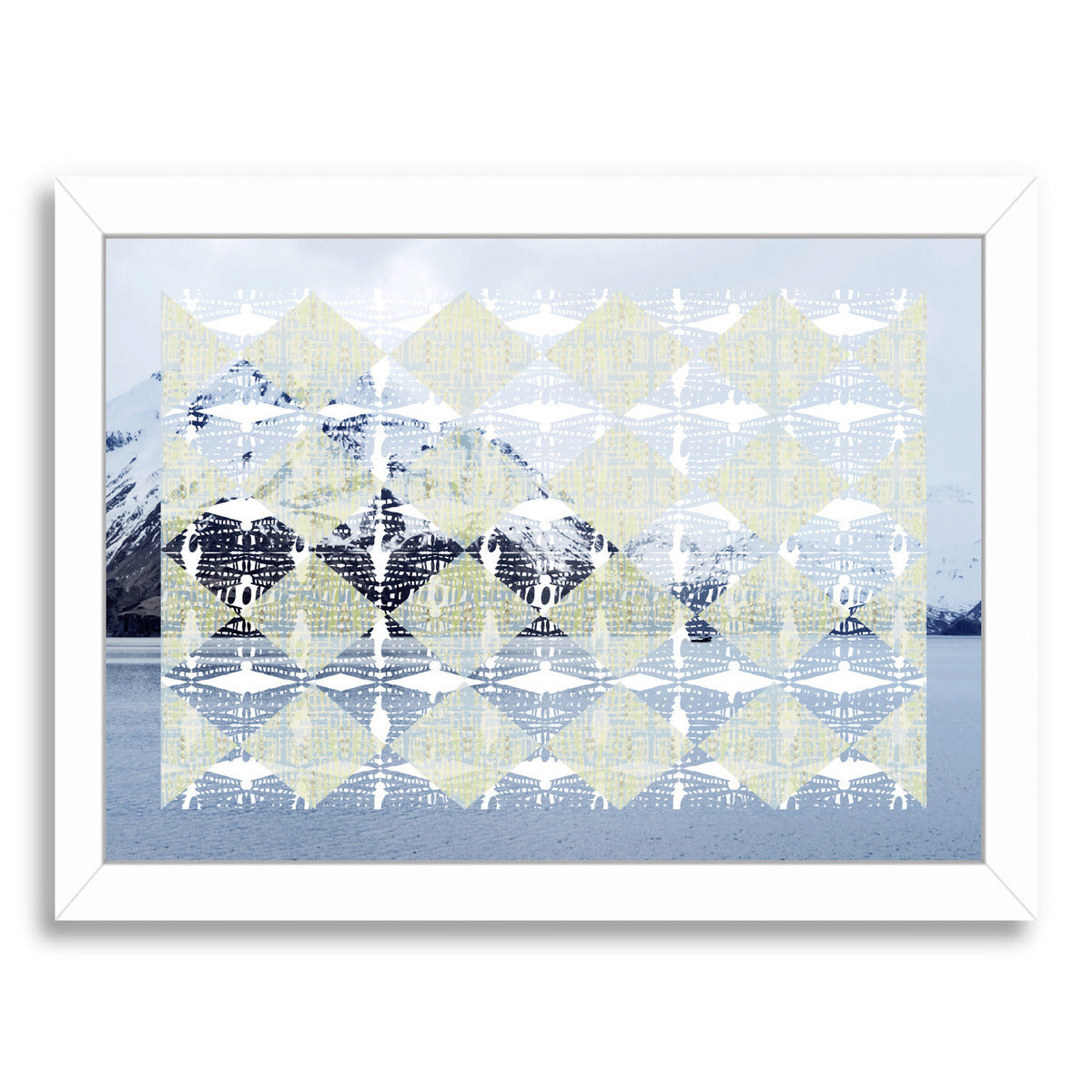 Patterns In Nature I by Hope Bainbridge - White Framed Print - Wall Art - Americanflat