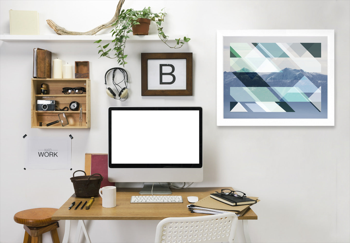 Patterns In Nature Ii by Hope Bainbridge - White Framed Print - Wall Art - Americanflat