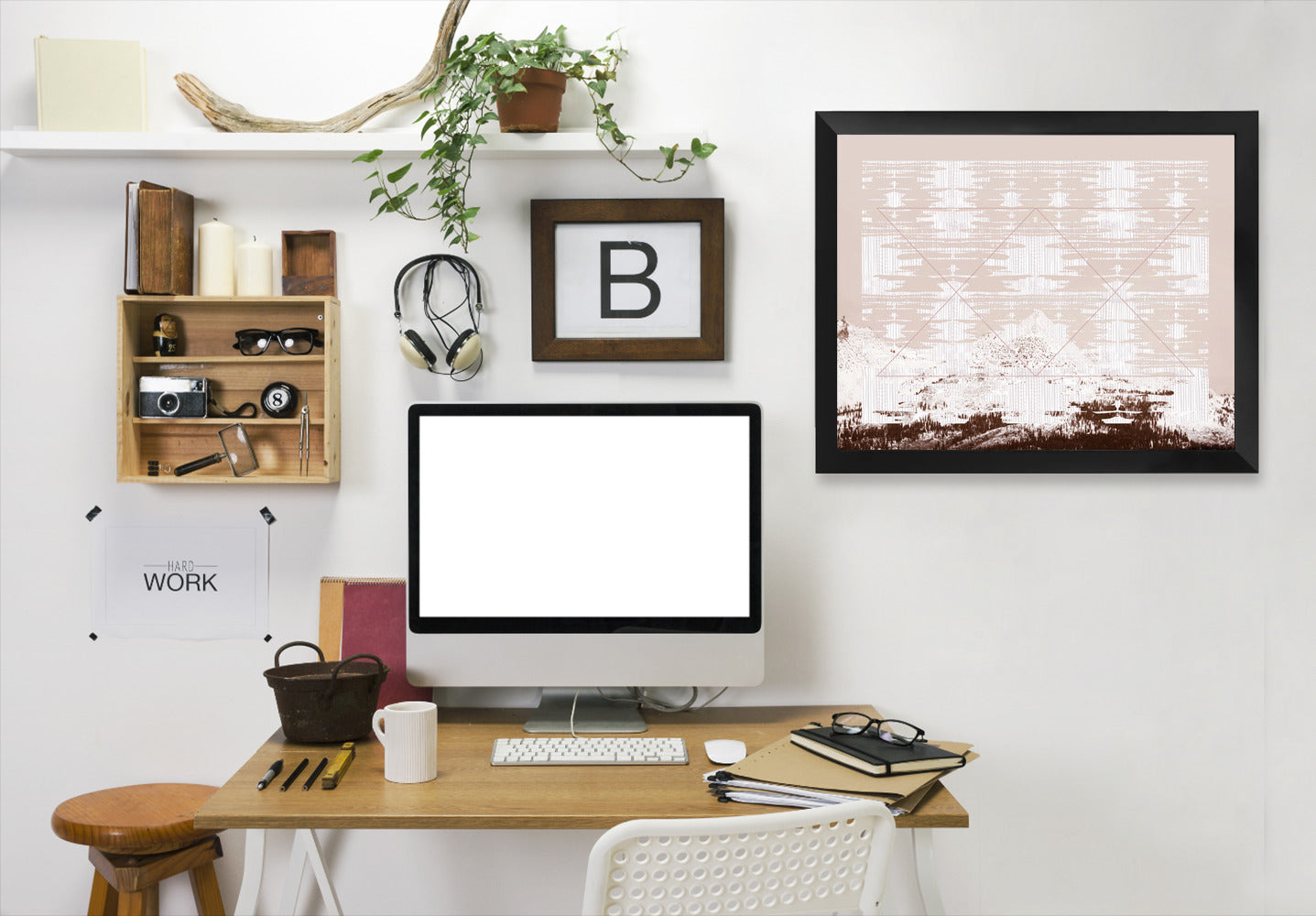 Patterns In Nature Iii by Hope Bainbridge - Black Framed Print - Wall Art - Americanflat