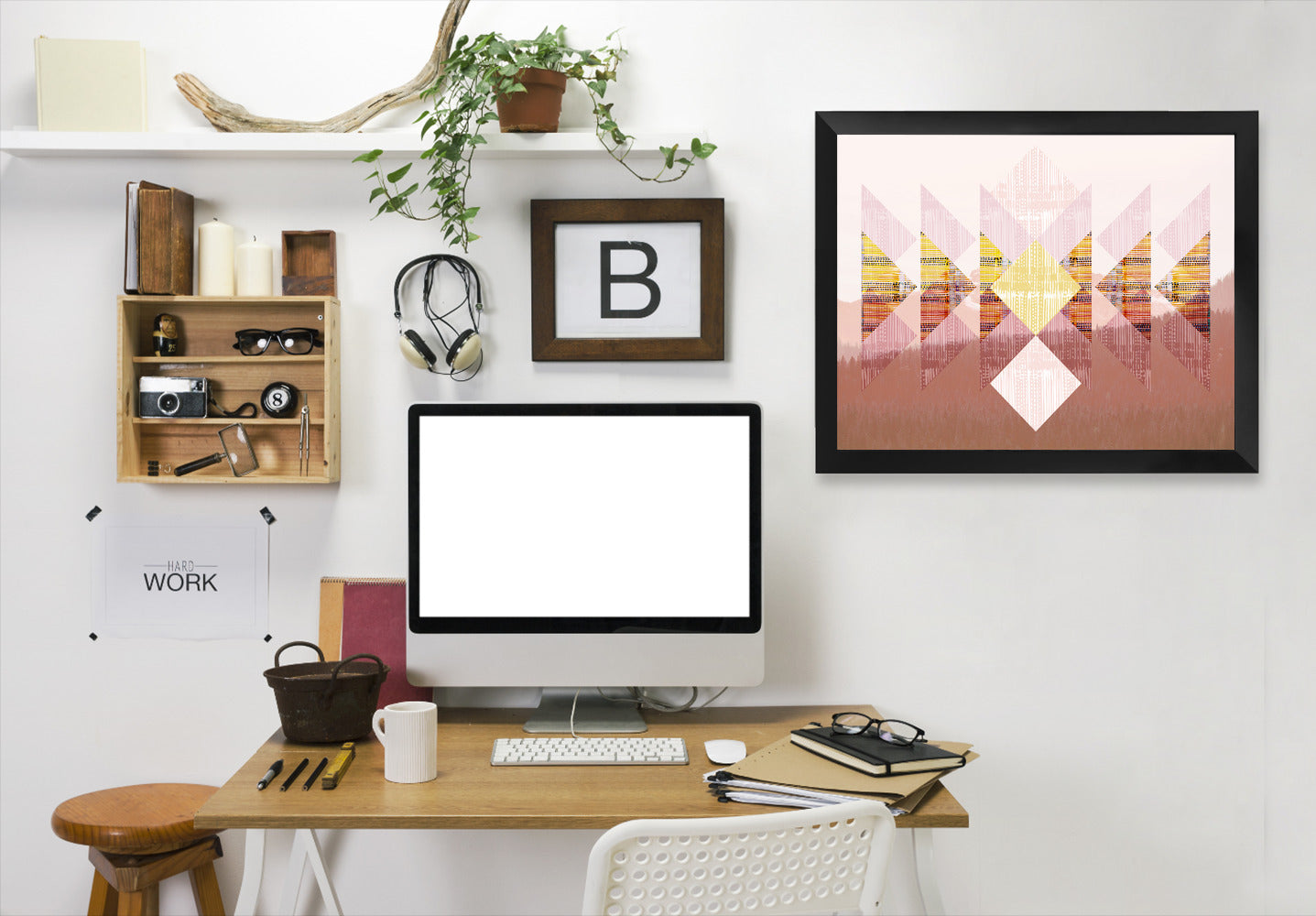 Patterns In Nature Iv by Hope Bainbridge - Black Framed Print - Wall Art - Americanflat