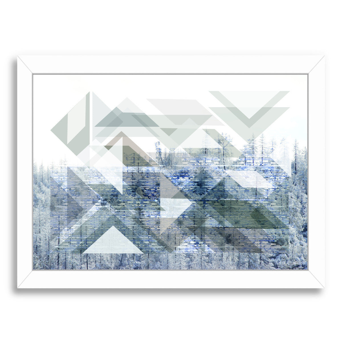 Patterns In Nature Vi by Hope Bainbridge - White Framed Print - Wall Art - Americanflat