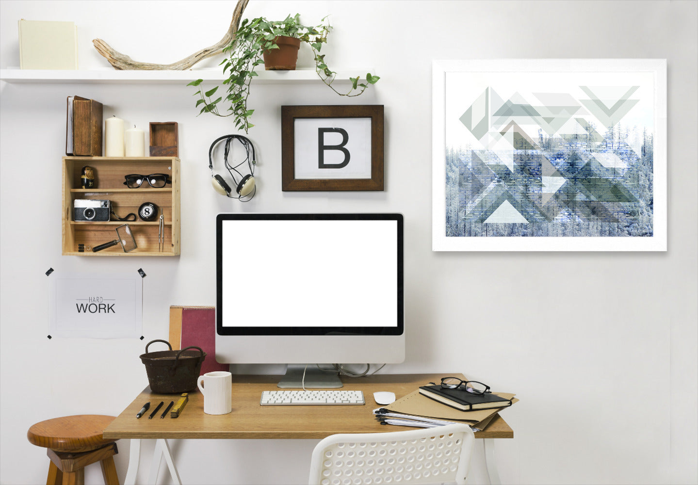 Patterns In Nature Vi by Hope Bainbridge - White Framed Print - Wall Art - Americanflat