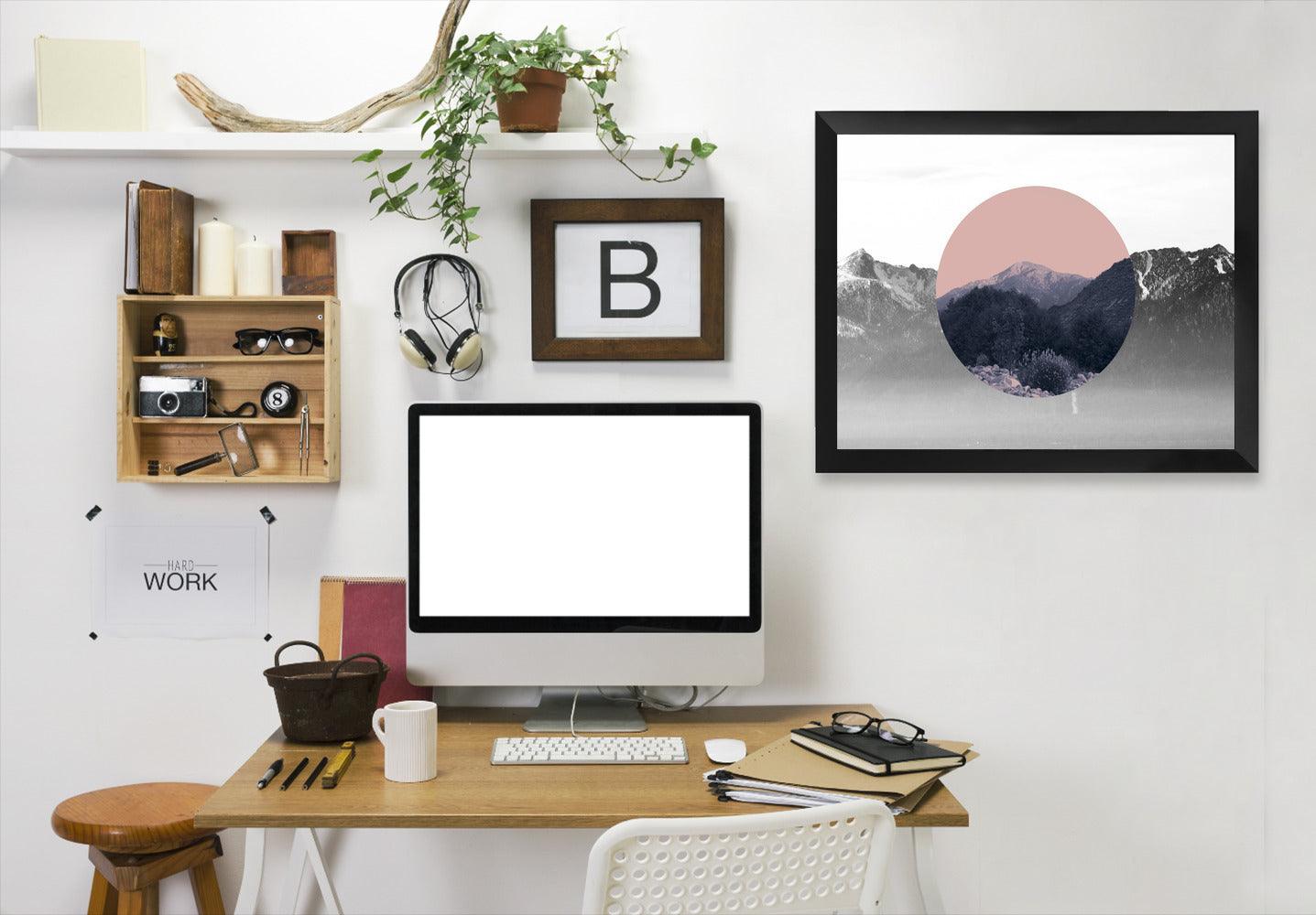 Shapes In Nature Ii by Hope Bainbridge - Black Framed Print - Wall Art - Americanflat