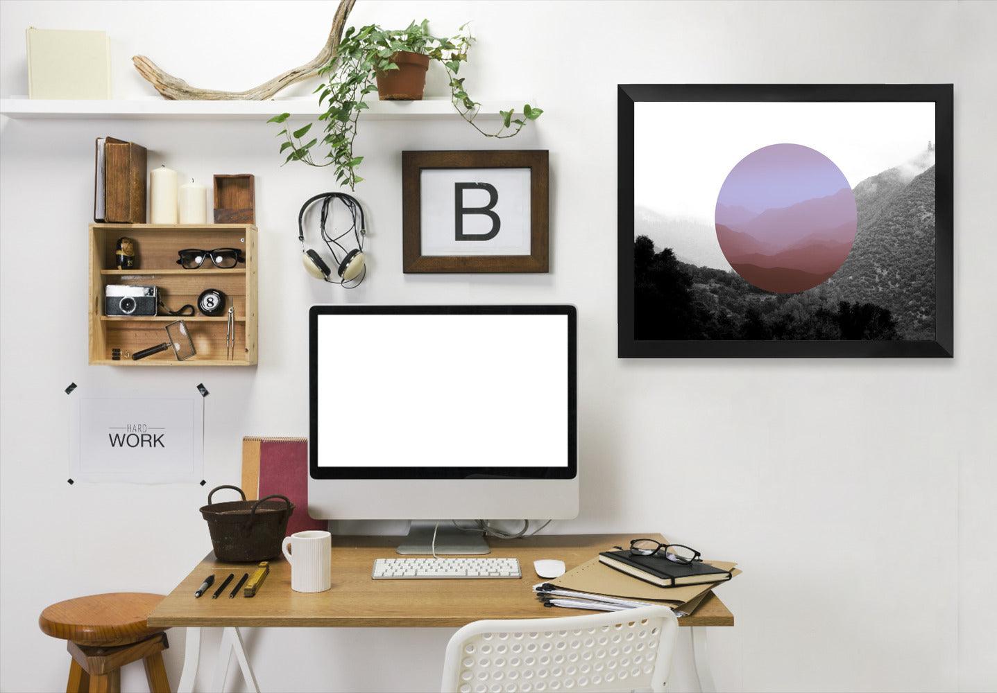 Shapes In Nature Iii by Hope Bainbridge - Black Framed Print - Wall Art - Americanflat