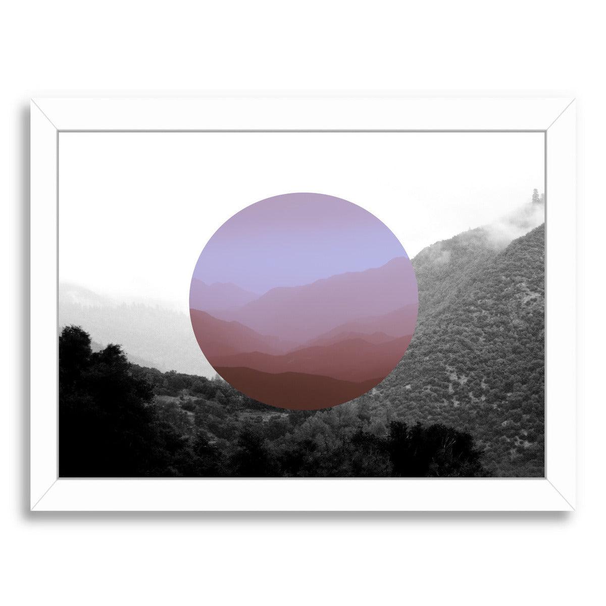 Shapes In Nature Iii by Hope Bainbridge - White Framed Print - Wall Art - Americanflat