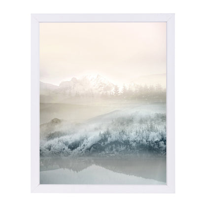 Vanilla Landscape Ii by Hope Bainbridge - White Framed Print - Wall Art - Americanflat