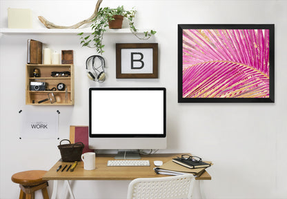 Leaves 7 by Hope Bainbridge - Black Framed Print - Wall Art - Americanflat