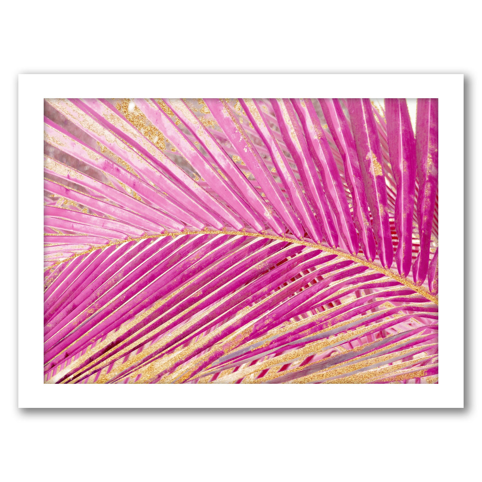 Leaves 7 by Hope Bainbridge - White Framed Print - Wall Art - Americanflat