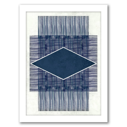 Blue Ink 2 by Hope Bainbridge - Framed Print - Americanflat