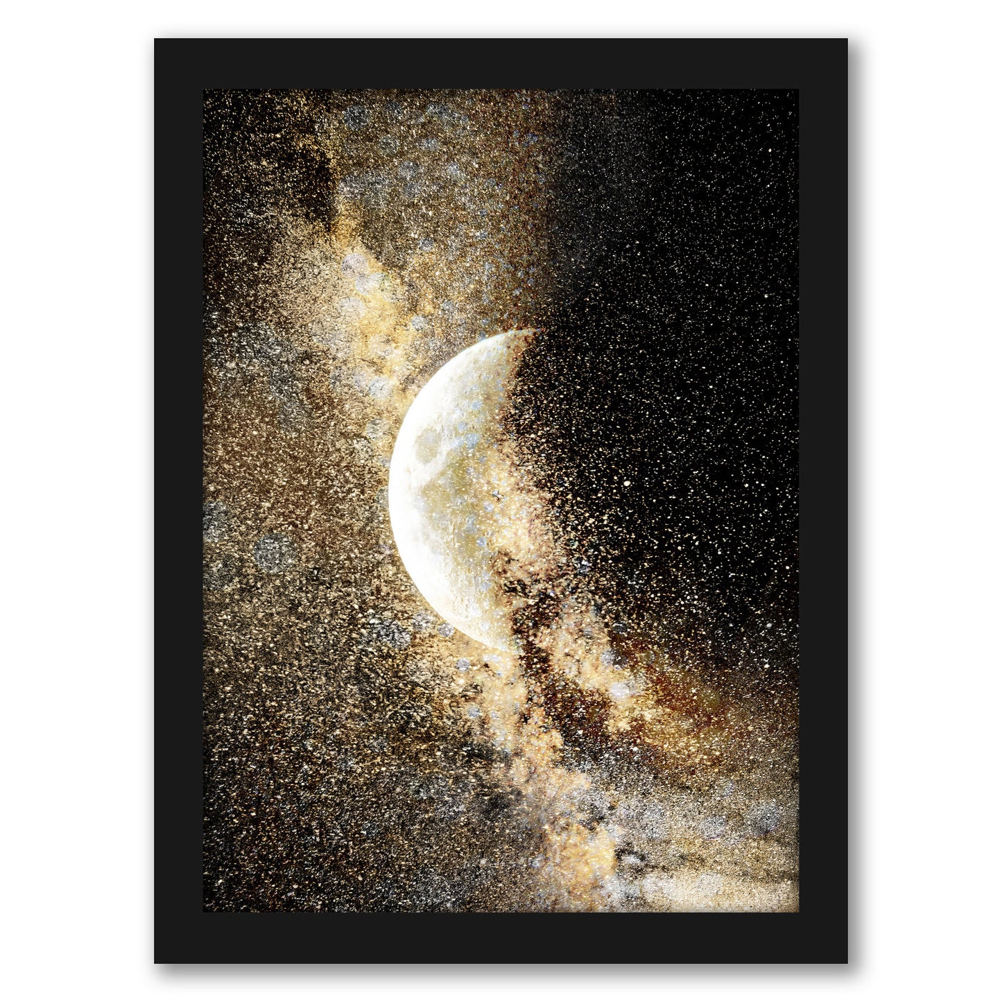 Honey Moon Iii by Hope Bainbridge - Black Framed Print - Wall Art - Americanflat