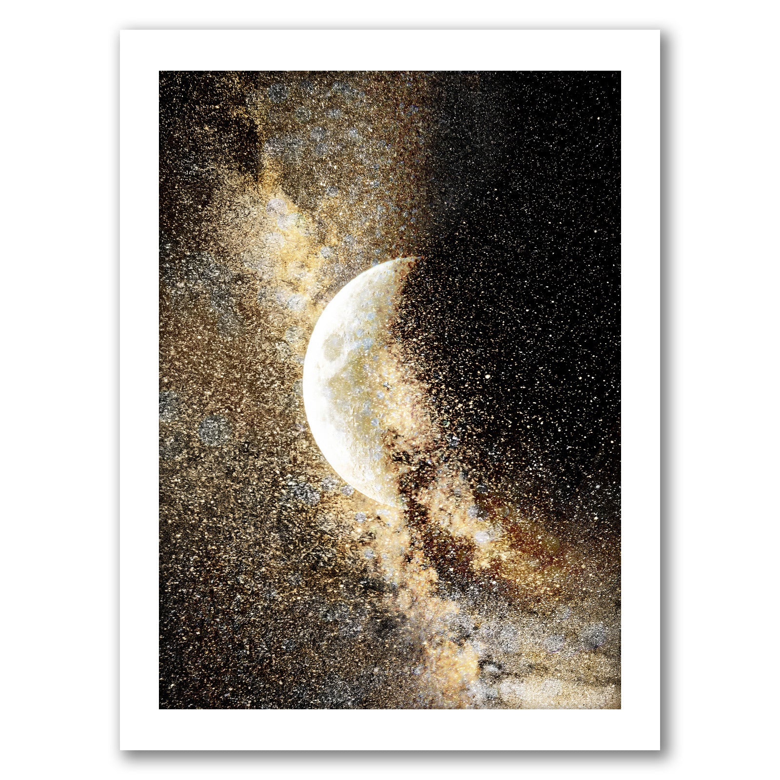 Honey Moon Iii by Hope Bainbridge - White Framed Print - Wall Art - Americanflat