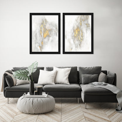 Waterfall By Hope Bainbridge Wall Art - 2 Piece Framed Print Set - Americanflat