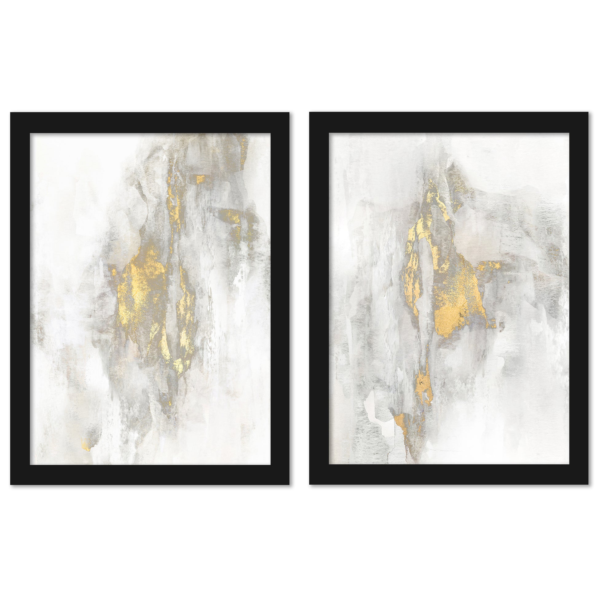 Waterfall By Hope Bainbridge Wall Art - 2 Piece Framed Print Set - Americanflat