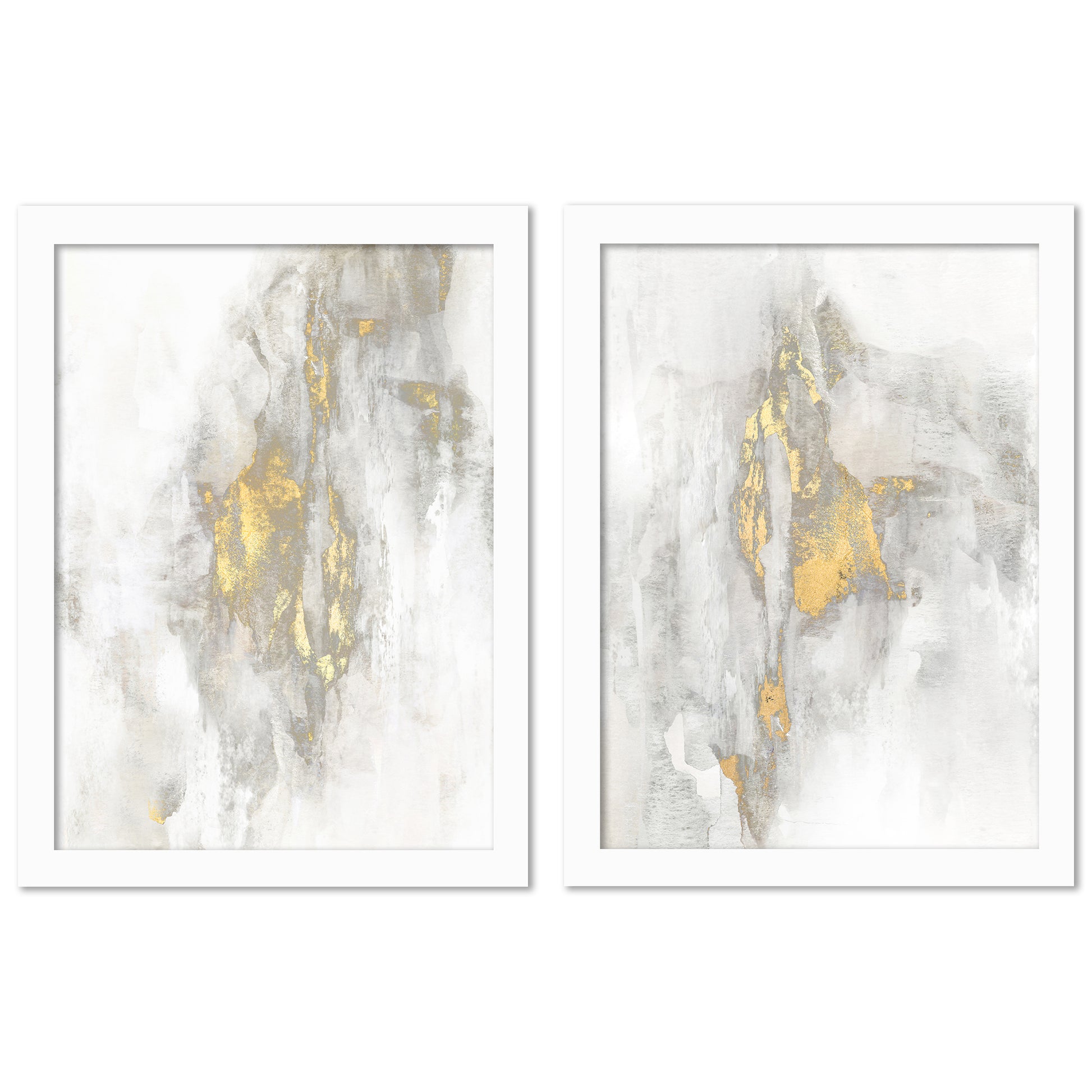 Waterfall By Hope Bainbridge Wall Art - 2 Piece Framed Print Set - Americanflat